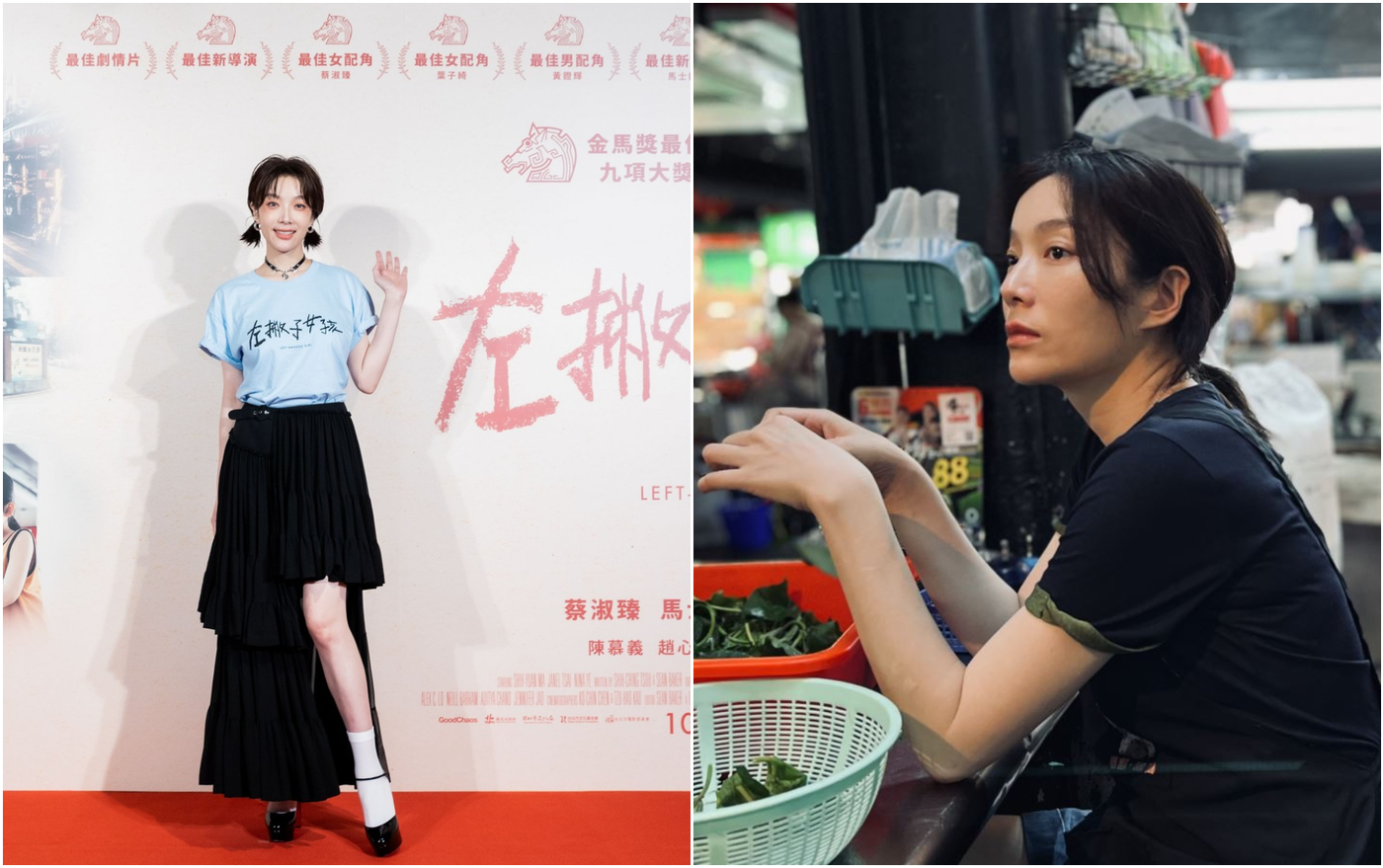 蔡淑臻在《左撇子女孩》中詮釋麵攤老闆娘淑芬的劇照